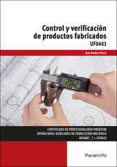CONTROL Y VERIFICACION DE PRODUCTOS FABRICADOS - 9788413660691
