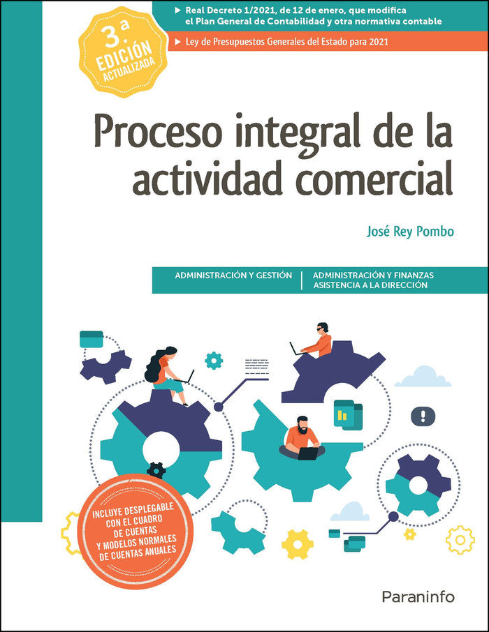 PROCESO INTEGRAL DE LA ACTIVIDAD COMERCIAL 2,ª EDICION | REY POMBO, JOSE | PARANINFO | 9788413661285
