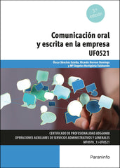 COMUNICACION ORAL Y ESCRITA EN LA EMPRESA - MICROSOFT OFFICE | HERRERO DOMINGO, RICARDO/HORTIGÜELA VALD | PARANINFO | 9788413665214