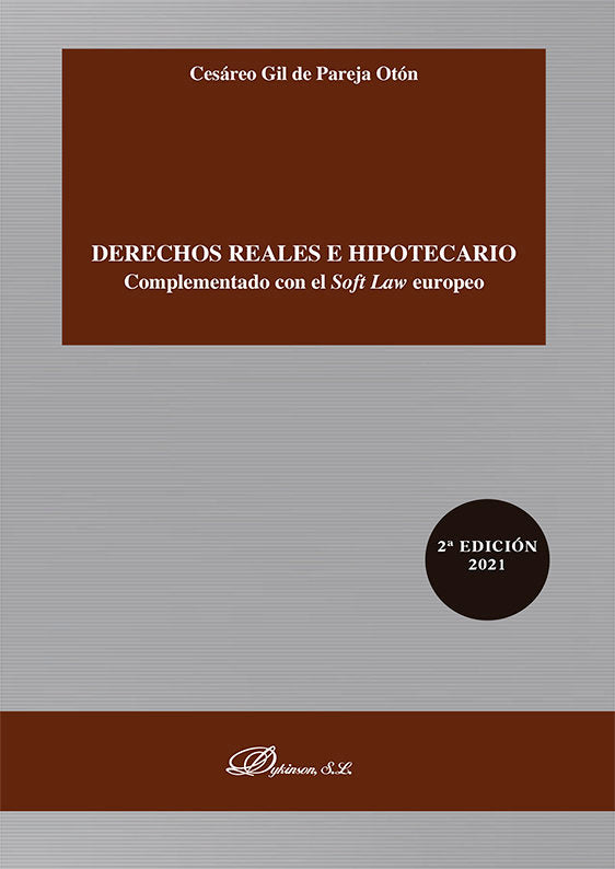DERECHOS REALES E HIPOTECARIO - 9788413772905