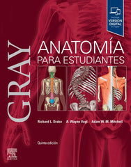 GRAY ANATOMIA PARA ESTUDIANTES 5ª ED - 9788413826226