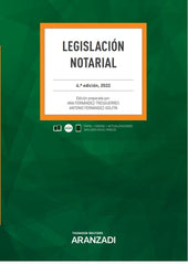 LEGISLACION NOTARIAL 2022 4ª ED - 9788413909936