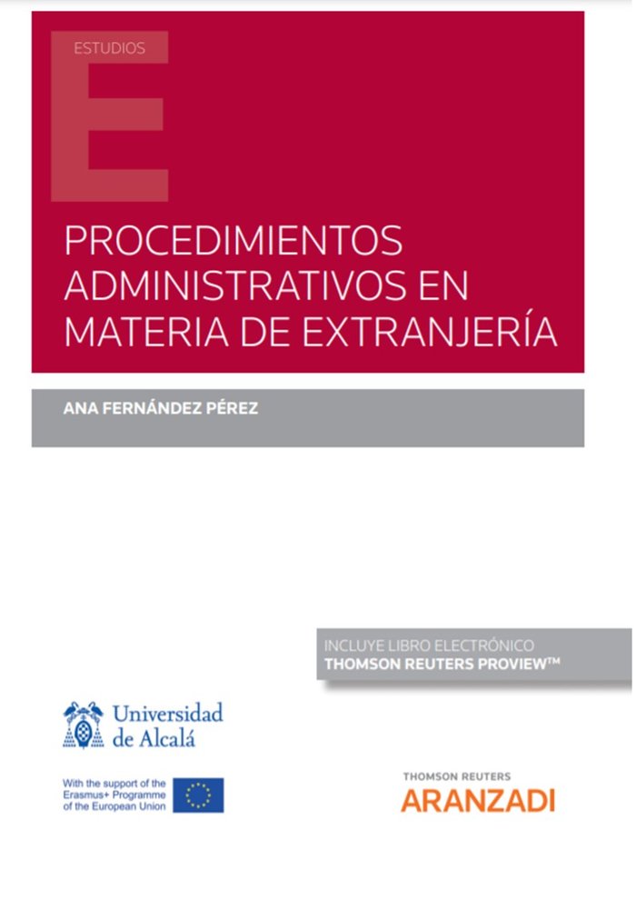 PROCEDIMIENTOS ADMINISTRATIVOS EN MATERIA DE EXTRANJERIA - 9788413910024
