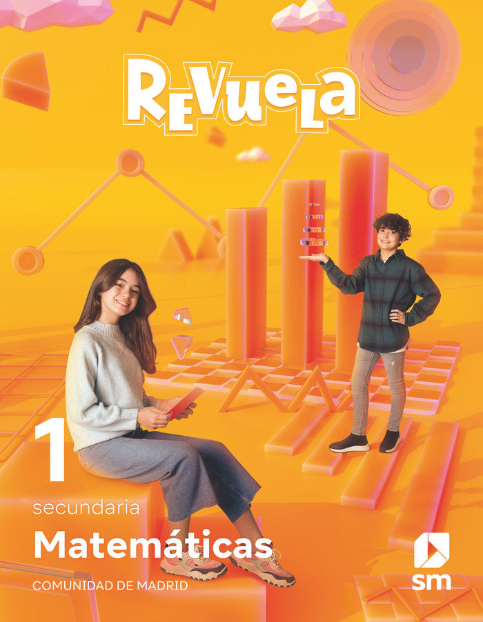 Matemáticas. 1 Secundaria. Revuela. Comunidad de Madrid | Varios autores | 9788413928593 (SM)