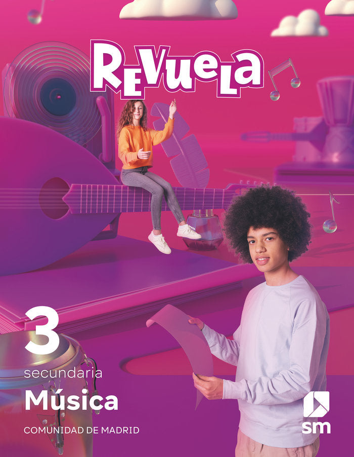 Música. 3 Secundaria. Revuela. Comunidad de Madrid | Varios autores | 9788413928692 (SM)