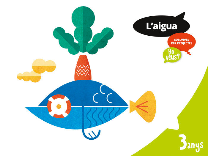 AIGUA 3ANYS EI C,VALENCIANA 17 HO VEUS | Varios Autores | 9788414007594 (Edelvives)