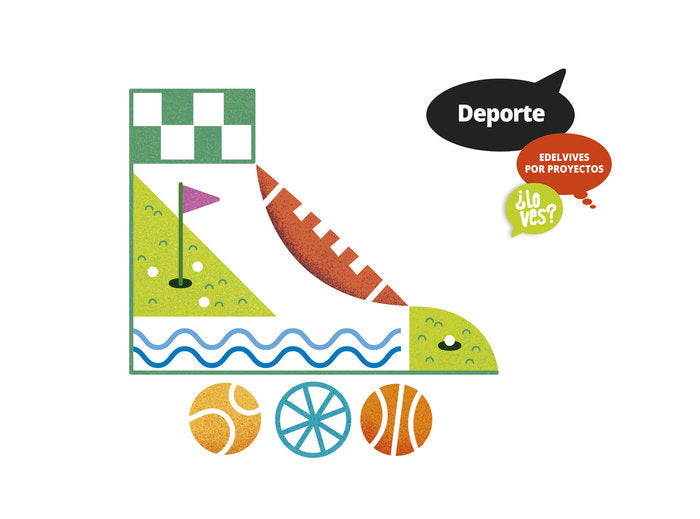 DEPORTE 4AÑOS EI 18 LO VES | AA,VV | 9788414011768 (Edelvives)