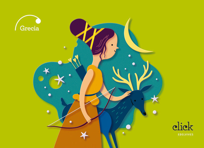 HISTORIA CULTURA GRECIA 4AÑOS EI 22 CLICK | AA,VV | 9788414036143 (Edelvives)