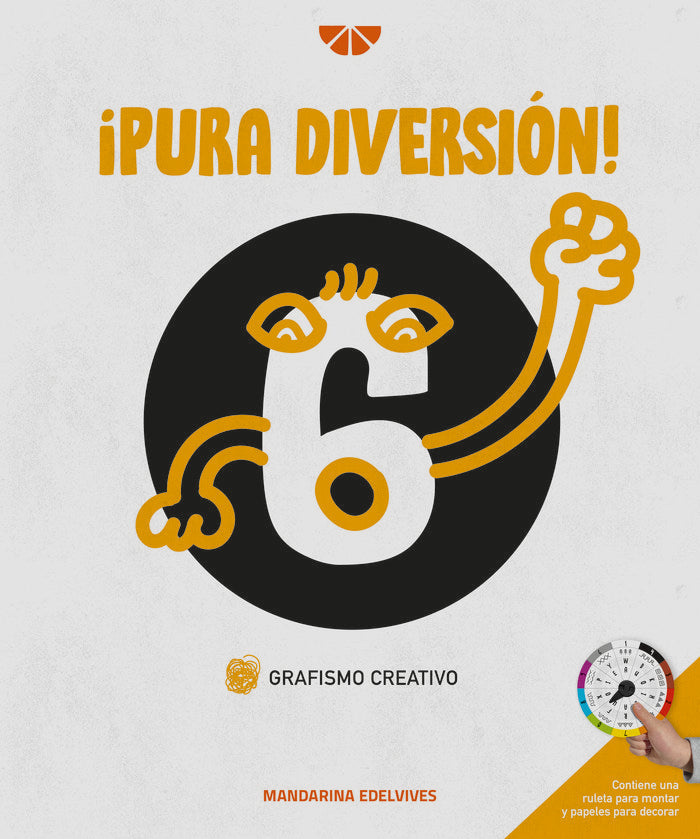 PURA DIVERSION GRAFISMO CREATIVO 6 MANDARINA | AA,VV | EDELVIVES | 9788414036884