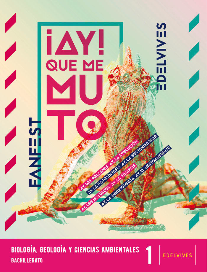 ✅ BIOLOGIA GEOLOGIA CIENCIAS AMBIENTALES 1ºNB 22 FANFEST I AA,VV I EDELVIVES I 9788414037553