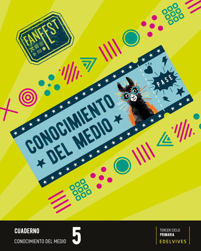 Proyecto: FanFest. Conocimiento del medio 5 - Cuaderno | Área de Proyectos Educativos de Primaria Edelvives | 9788414038031 (Edelvives)