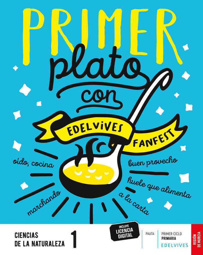 CIENCIAS NATURALEZA 1oEP MURCIA PAUTA 23 FANFEST | AA,VV | 9788414041949 (Edelvives)