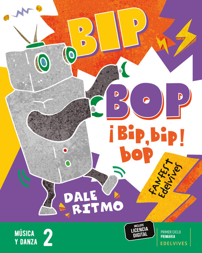 MUSICA 2º de Primaria 23 FANFEST | AA,VV | 9788414043639 (Edelvives)