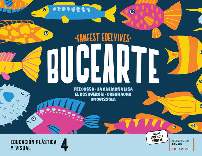Proyecto: FanFest. Educación Plástica y Visual 4 | Varios autores | 9788414043646 (Edelvives)
