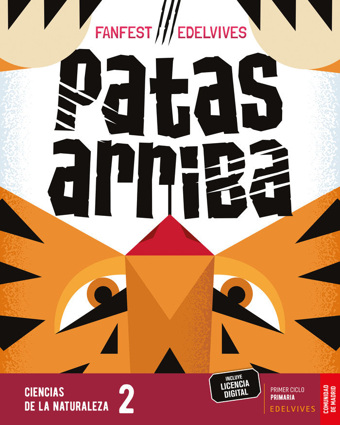 CIENCIAS NATURALEZA 2º de Primaria MADRID 23 FANFEST | AA,VV | 9788414045558 (Edelvives)