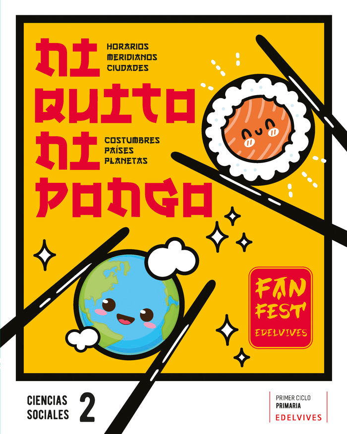 CIENCIAS SOCIALES 2º de Primaria 23 FANFEST | AA,V | 9788414046838 (Edelvives)
