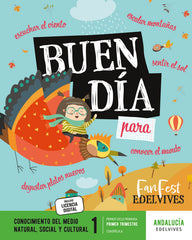CONOCIMIENTO MEDIO 1oEP CUADRICULA ANDALUCIA 23 FANFEST | AA,VV | 9788414048450 (Edelvives)