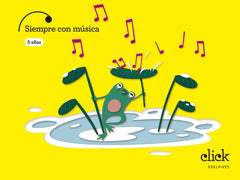 MUSICA 5AÑOS EI 25 CLICK | AA,VV | 9788414063552 (Edelvives)