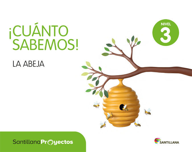 CUANTO SABEMOS 3 LA ABEJA 5AÑOS 18 | AA,VV | 9788414112311 (Santillana)
