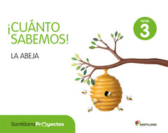 CUANTO SABEMOS 3 LA ABEJA 5AÑOS 18 | AA,VV | 9788414112311 (Santillana)