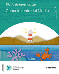 CONOCIMIENTO MEDIO 1oEP CANARIAS 22 CONSTRUYENDO MUNDOS | AA,VV | 9788414122341 (Santillana)