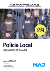 POLICIA LOCAL SIMULACROS DE EXAMEN | AA,VV | MAD | 9788414279120