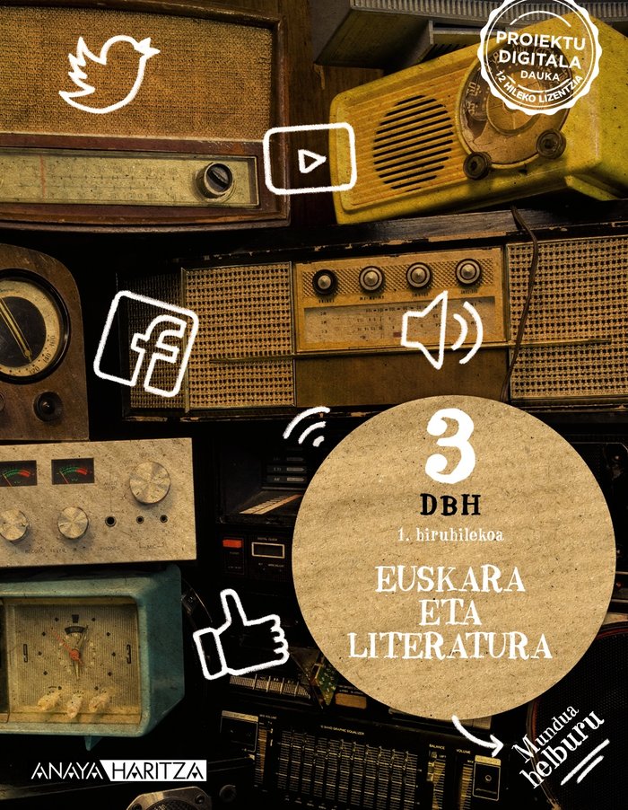 Euskara 3. | Anaya Educación | 9788414305249 (ANAYA TEXTO)