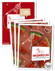 Matemáticas 3. (Trimestres + Dual Focus) | Varios autores | 9788414305522 (ANAYA TEXTO)