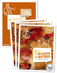 Geografía e Historia 1. (Trimestres + Dual Focus) | Varios autores | 9788414307144 (ANAYA TEXTO)