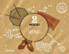 MUSIC 2º de Primaria ST GLOBAL ACTION 22 | CIFUENTES PADRINO, ALFONSO/F, GANCEDO HU | 9788414313350 (Anaya Texto)