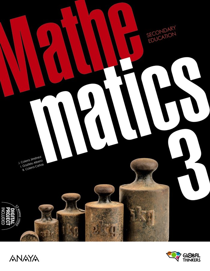 Mathematics 3. Student's Book | Varios autores | 9788414313671 (ANAYA TEXTO)