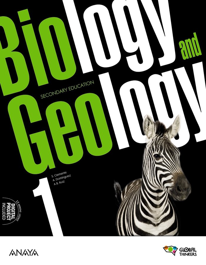 Biology and Geology 1. Student's Book | Varios autores | 9788414313817 (ANAYA TEXTO)