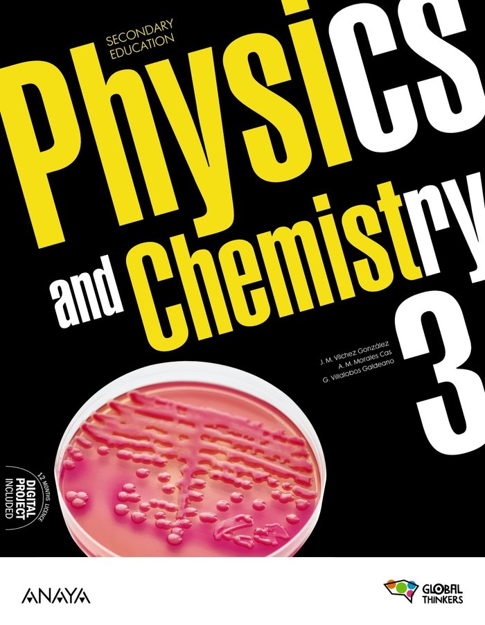 Physics and Chemistry 3. Student's Book | Varios autores | 9788414313992 (ANAYA TEXTO)
