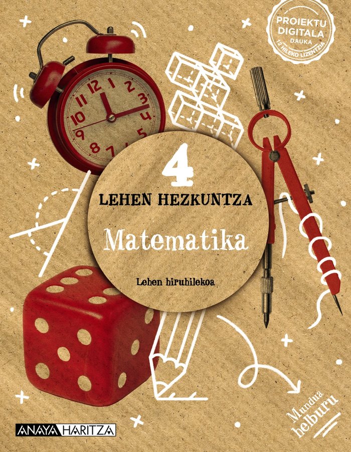 Matematika 4. | Varios autores | 9788414320068 (Anaya Texto)