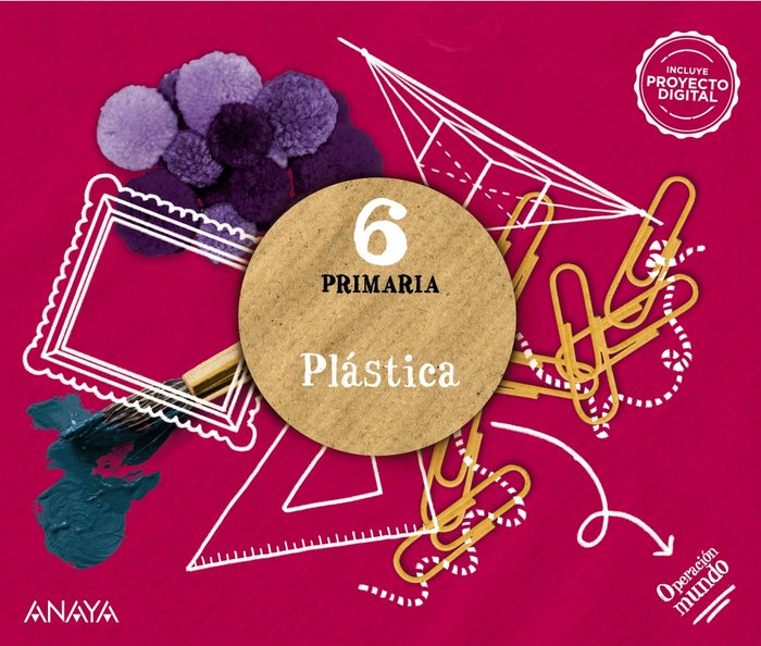 Plástica 6 | Varios autores | 9788414323892 (Anaya Texto)