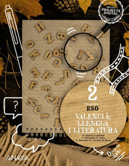 Valencià: llengua i literatura 2 | Varios autores | 9788414324639 (ANAYA TEXTO)