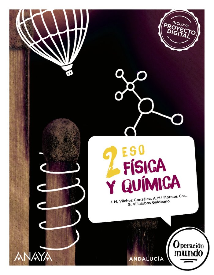 Física y Química 2 | Varios autores | 9788414325926 (ANAYA TEXTO)