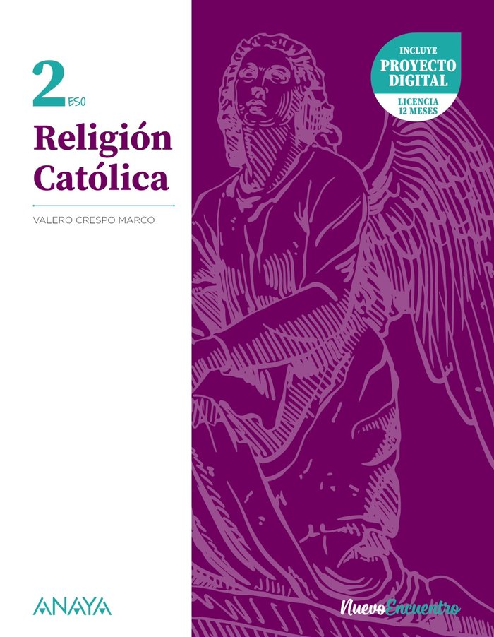 Religión Católica 2 | Varios autores | 9788414328798 (ANAYA TEXTO)