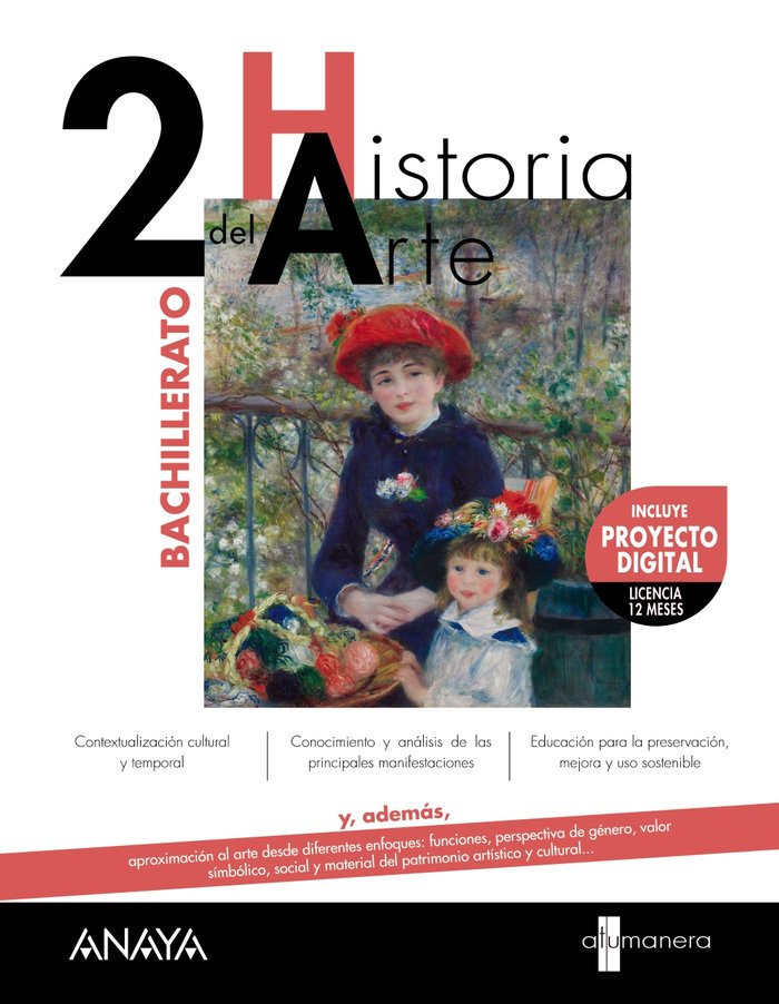 ✅ HISTORIA DEL ARTE 2ºBACH 23 A TU MANERA I PALOMERO PARAMO, JESUS MIGUEL I ANAYA TEXTO I 9788414330135