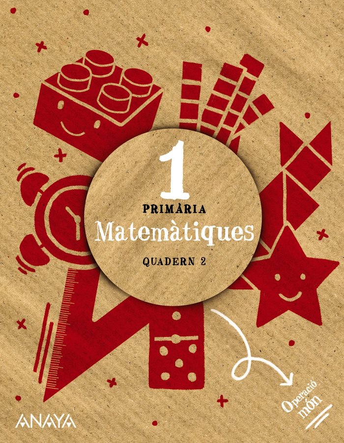 MATEMATIQUES 1oEP VALENCIA QUADERN 2 OPERAC,MUNDO 23 | AA,VV | 9788414336694 (Anaya Texto)