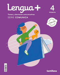 LENGUA+ SERIE COMUNICA 4 PRIMARIA | Varios autores | 9788414408575 (Santillana)
