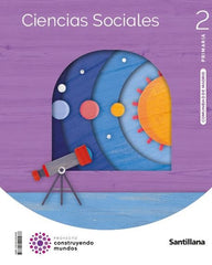 CIENCIAS SOCIALES 2º de Primaria MADRID 23 CONSTRUYENDO MUNDOS | AA,VV | 9788414424438 (Santillana)