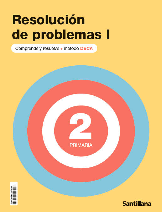 DECA I CUADERNO PROBLEMAS 2º de Primaria 25 | AA,VV | 9788414426166 (Santillana)