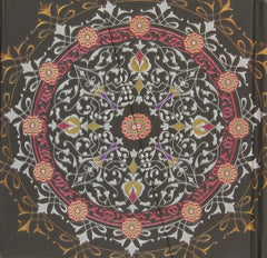CUADERNO MANDALAS 2 MARCAPAGINAS MARRON | Nan | 9788416055241 (Boncahier)