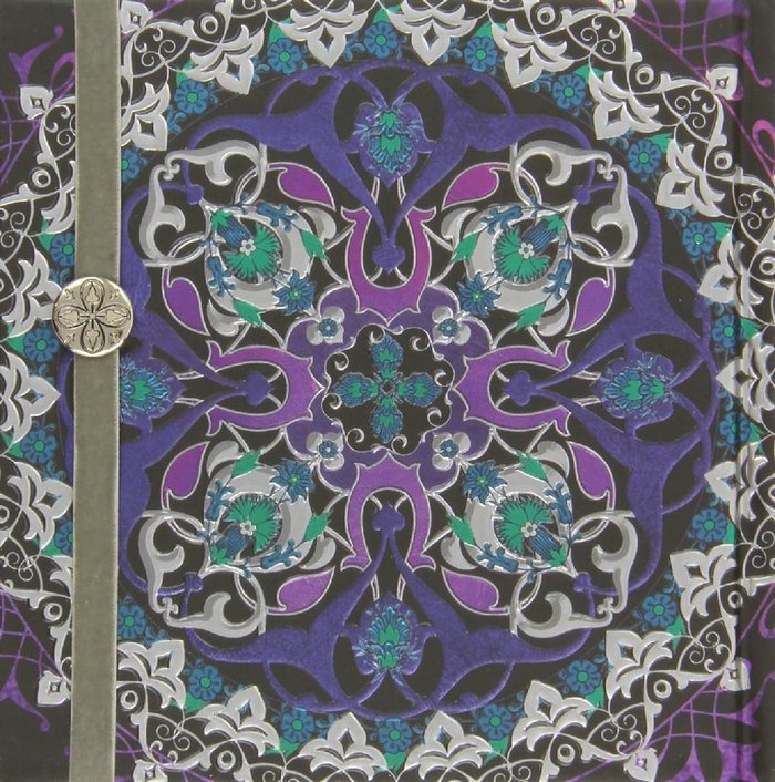 CUADERNO MANDALAS 4 MARCAPAGINAS MORADO | Nan | 9788416055265 (Boncahier)