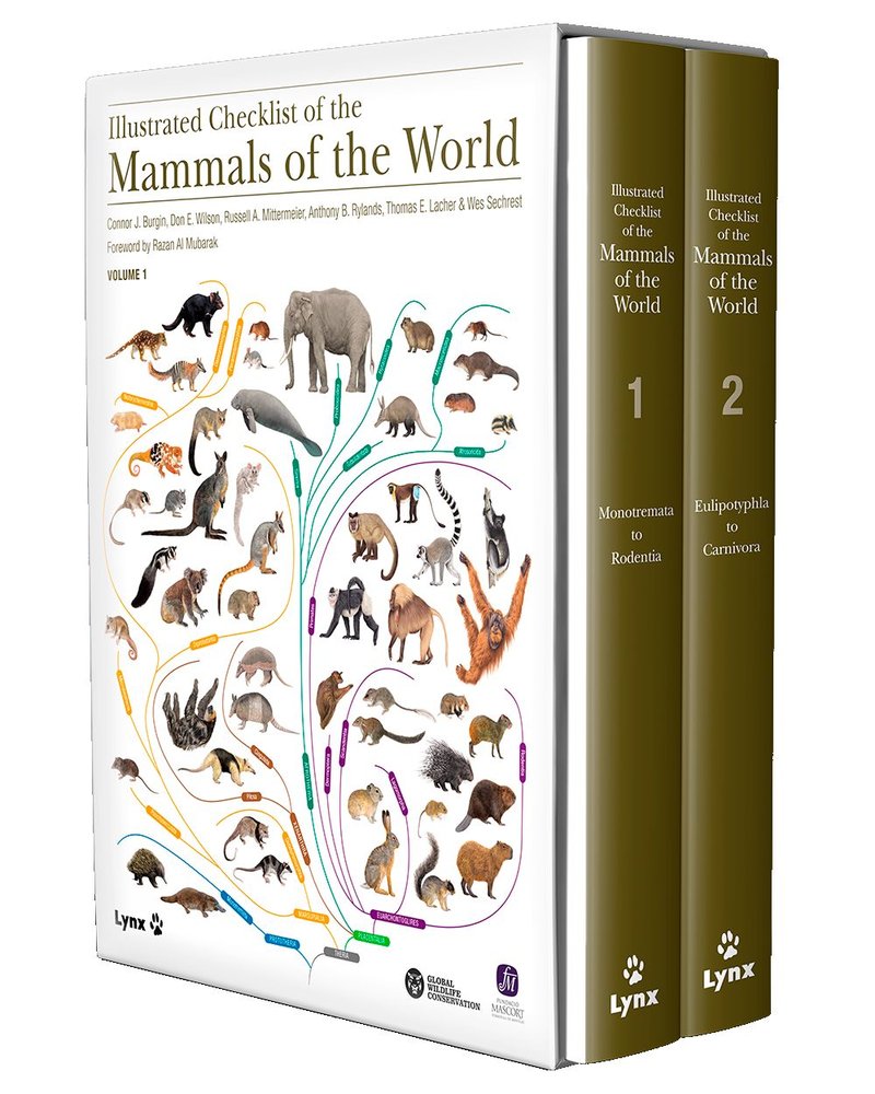 ILLUSTRATED CHECKLIST OF THE MAMMALS OF THE WORLD 2T - 9788416728367