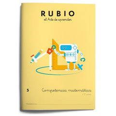 COMPETENCIA MATEMATICA 5 RUBIO - 9788416744145