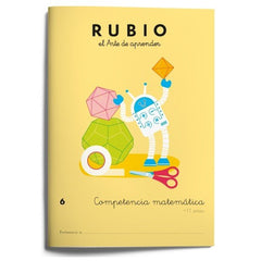 COMPETENCIA MATEMATICA 6 RUBIO - 9788416744169