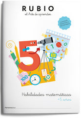 HABILIDADES MATEMATICAS 5 AÑOS RUBIO - 9788417427757