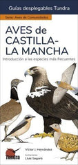 AVES DE CASTILLA LA MANCHA GUIAS DESPLEGABLES TUNDRA - 9788418458934